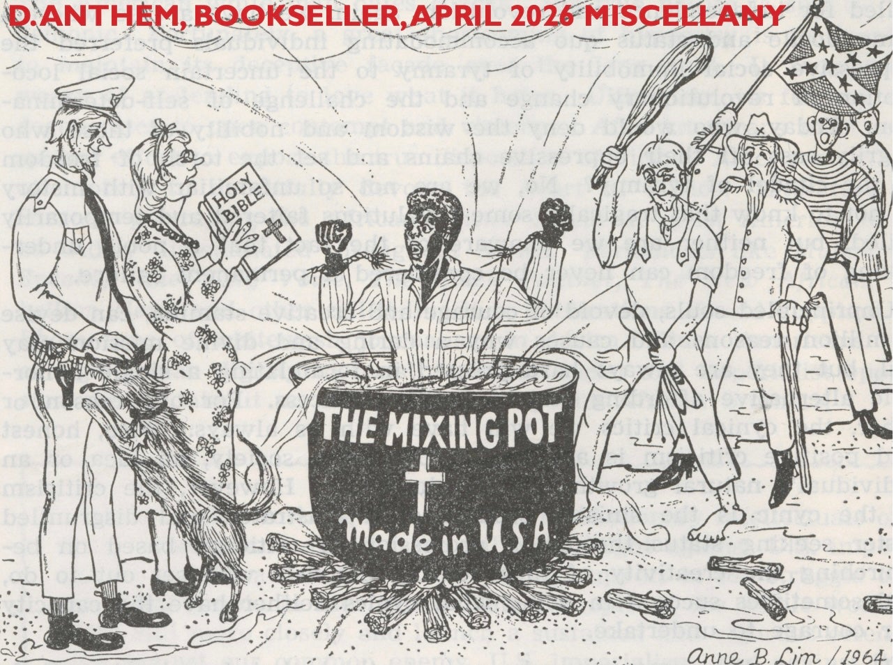 April 2026 Miscellany