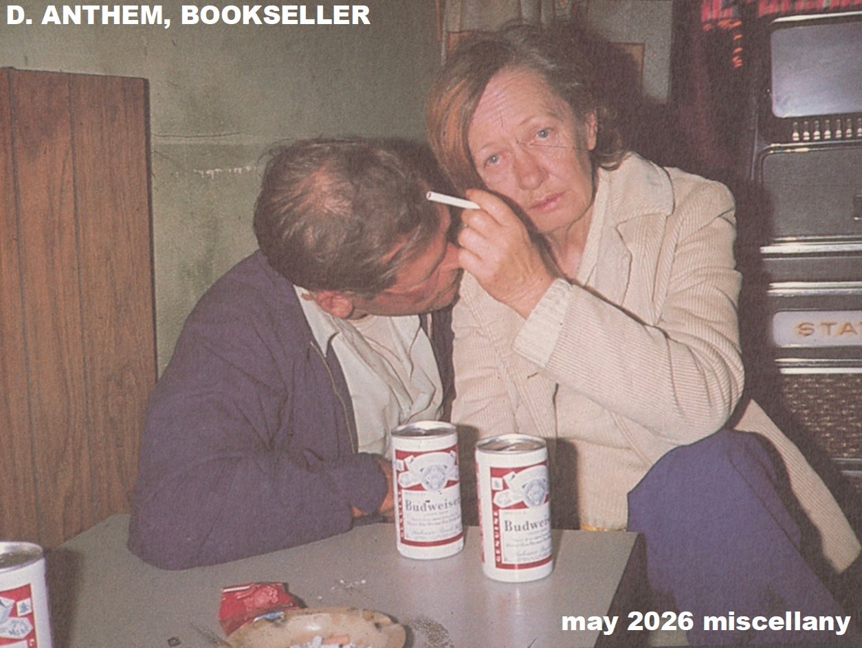 May 2026 Miscellany