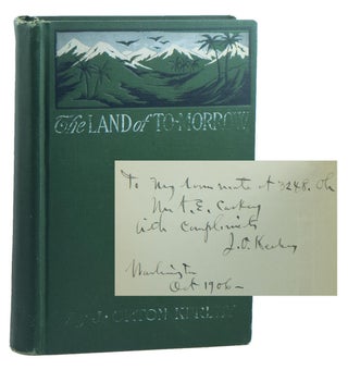 Item #01030 The Land of To-morrow: A Newspaper Exploration Up the Amazon and Over the Andes to...