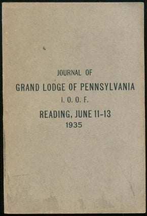 Item #01148 Journal of Proceedings of the One Hundred and Twelfth Annual Session of the Grand...