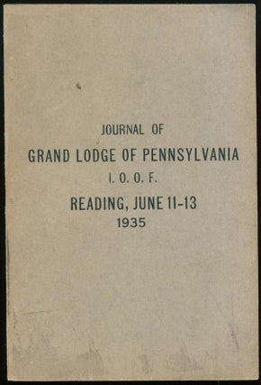 Item #01148 Journal of Proceedings of the One Hundred and Twelfth Annual Session of the Grand...