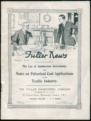 Item #01331 The Use of Combustion Instruments and Notes on Pulverised Coal Applications in the...