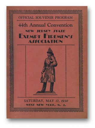 Item #02699 Official Souvenir Program. Forty-Fourth Annual Convention, New Jersey State Exempt...