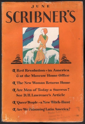 Item #03751 Scribner's, Vol. LXXXVII, No. 6, June, 1930. D. H. LAWRENCE, Erskine CALDWELL, Waldo...