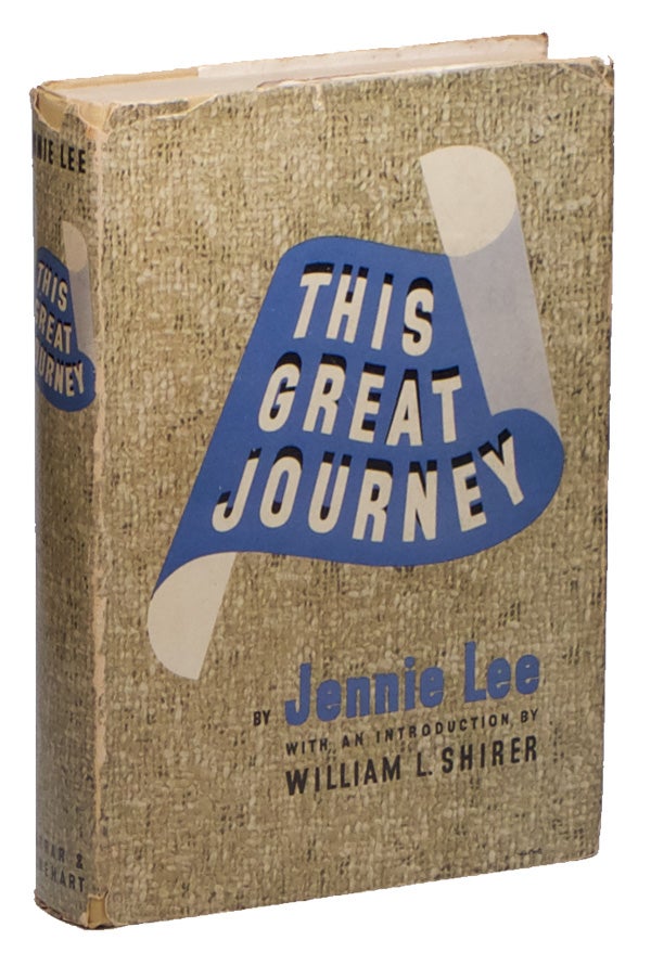 Item #03813 This Great Journey. Jennie LEE.