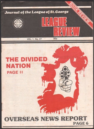 Item #04007 League Review, Vol. 1, No. 27. J. SIBLEY, League of St. George