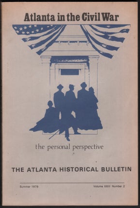 Item #05203 Atlanta in the Civil War: The Personal Perspective (The Atlanta Historical Journal,...