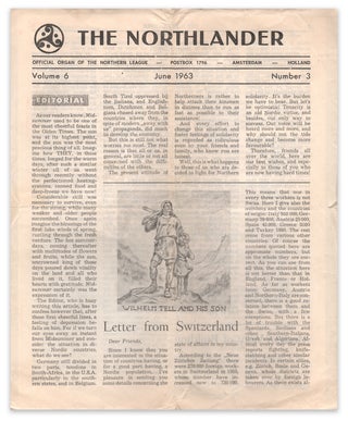 Item #05991 The Northlander: A Cultural, Non-Political Journal Devoted to Pan-Nordic Friendship,...
