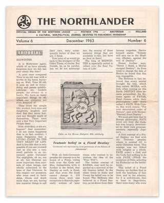 Item #05992 The Northlander: A Cultural, Non-Political Journal Devoted to Pan-Nordic Friendship,...