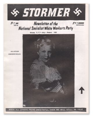 Item #06398 Stormer, Vol. X, No. 7, July - August, 1981. Allen VINCENT