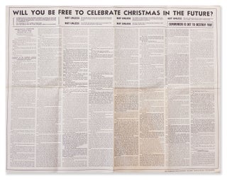Item #07028 Will You Be Free to Celebrate Christmas in the Future? Dr. Fred SCHWARZ