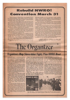 Item #07458 The Organizer, Vol. 1, No. 1, February, 1973
