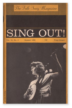Item #07497 Sing Out!, Vol. 12, No. 3, June-July, 1962. Irwin SILBER