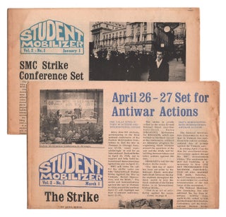Item #07625 Student Mobilizer, Vol. 2, Nos. 1-2 (two issues). Editorial Board