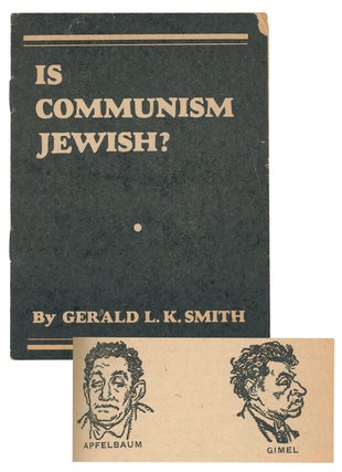 Item #10006 Is Communism Jewish? Gerald L. K. Smith