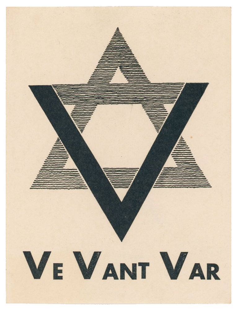 Item #10059 Ve Vant Var [We Want War] - Propaganda sticker