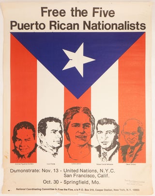 Item #10132 Free the Five Puerto Rican Nationalists