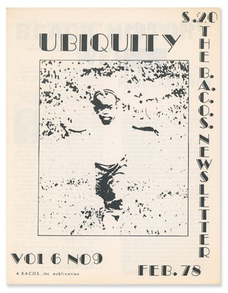 Item #10518 Ubiquity, Vol. 6, No. 9, Feb. 1978. Chuck Massie