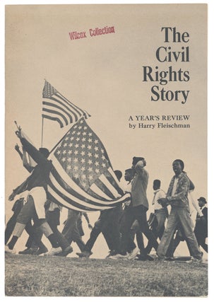 Item #10528 The Civil Rights Story: A Year's Review. Harry Fleischman