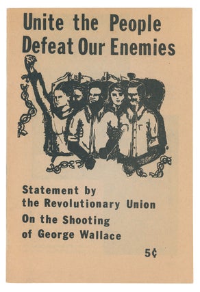 Item #10565 Unite the People Defeat Our Enemies: Statement by the Revolutionary Union on the...