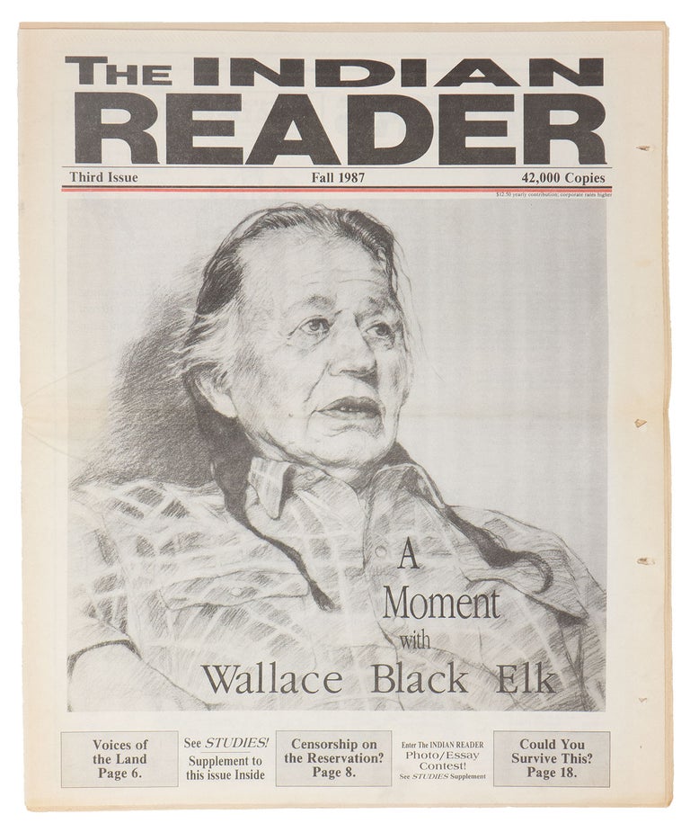 Item #10613 The Indian Reader, Third Issue, Fall 1987. Dr. MaCaki PeSheWa, Frank Eastes Jr.