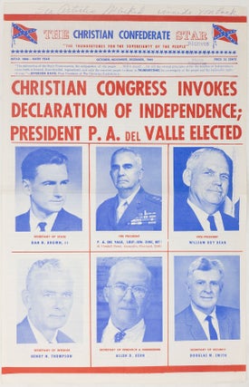 Item #10630 The Christian Confederate Star, October, November, December, 1969 (Special Edition