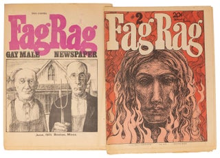 Item #10864 Fag Rag (the first two issues