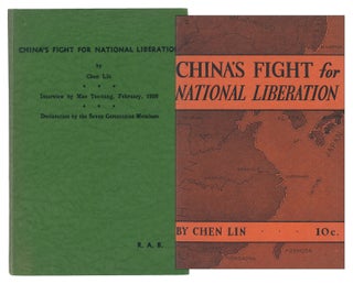 Item #10870 China's Fight for National Liberation. Chen Lin