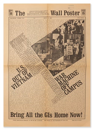 Item #10887 The Student Mobilizer Wall Poster No. 5, August 21, 1969
