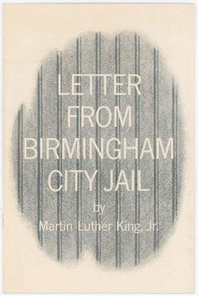 Item #10908 Letter From Birmingham City Jail. Martin Luther King Jr