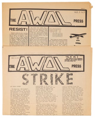 Item #10915 The AWOL Press (two issues). B. Hickman