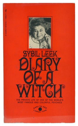 Item #10955 Diary of a Witch. Sybil Leek