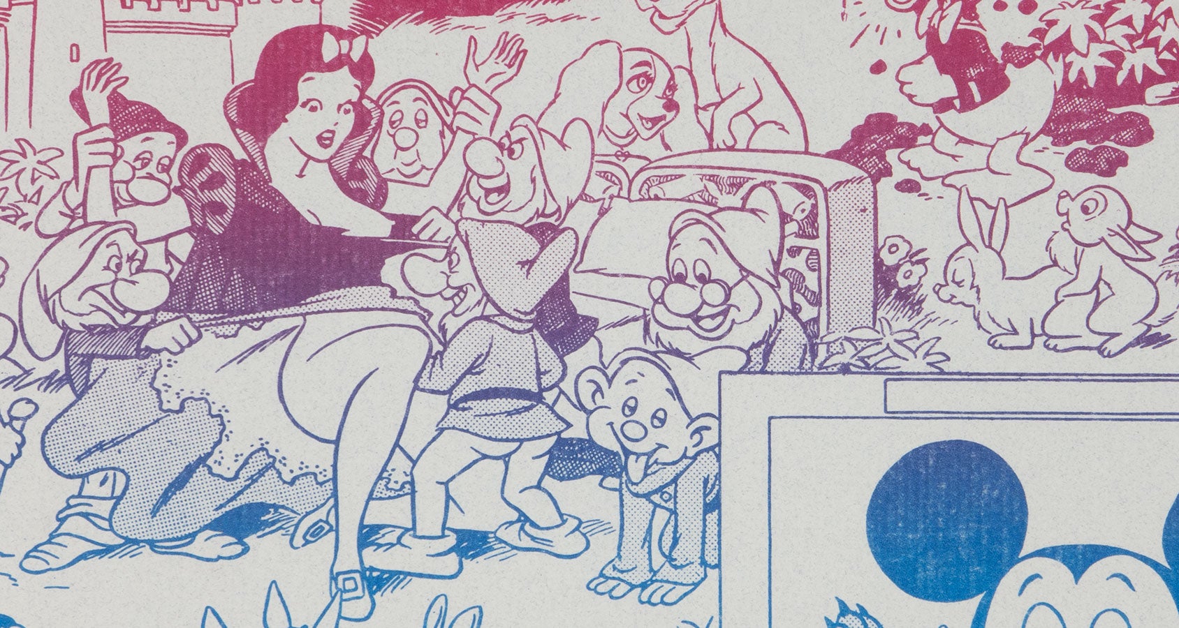 Disneyland Memorial Orgy by Wally WOOD, artist on D. Anthem, Bookseller