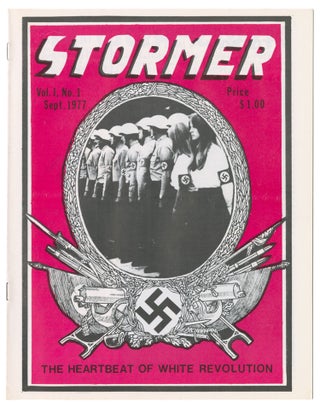 Item #11255 Stormer, Vol. 1, No. 1, Sept. 1977. Kar Herler, Margaret, Charlotte Reich, James Mason