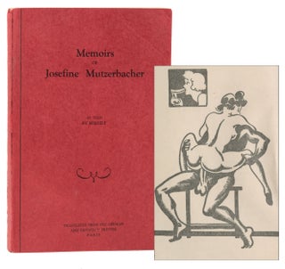 Item #11315 Memoirs of Josefine Mutzerbacher [Mutzenbacher]: The Story of a Viennese Prostitute...