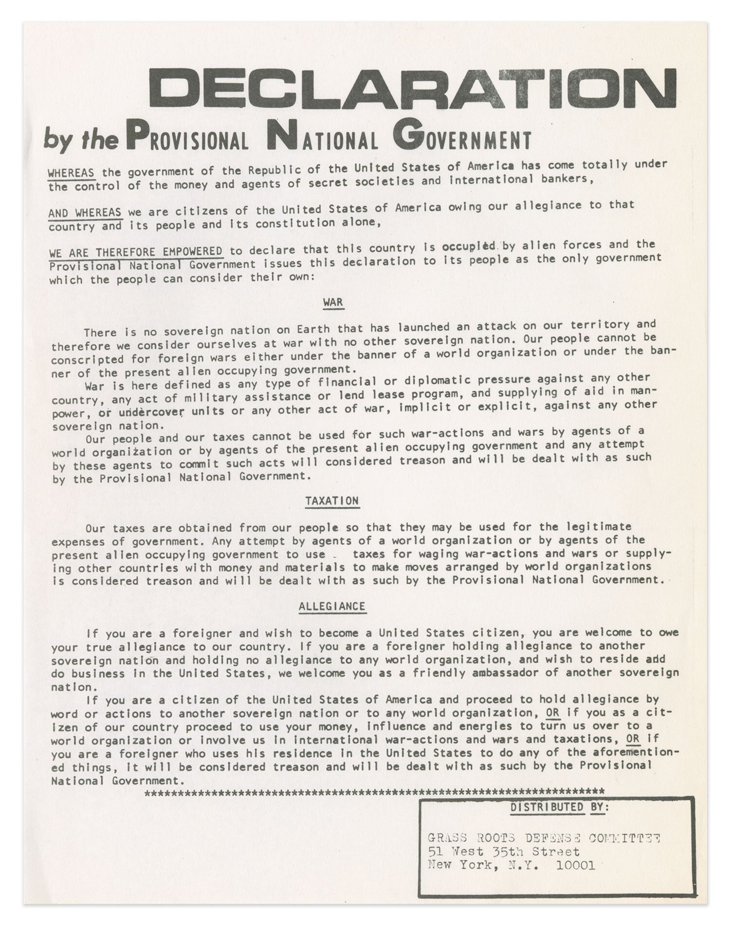 Temporary Government Provisional National Government – VFIGOM