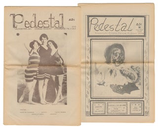 Item #11376 Pedestal: A Lesbian-Feminist Newspaper (2 issues). Pedestal Collective