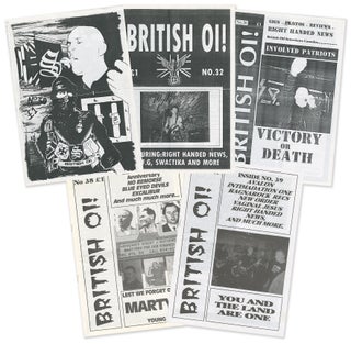 Item #11424 British Oi! (5 issues). Chris Hipkins