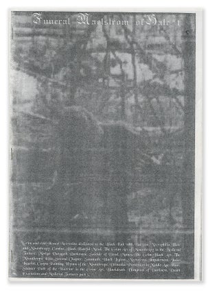 Item #11430 Funeral Malestrom of Hate #1. Tundra
