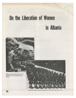 Item #11620 On the Liberation of Women in Albania