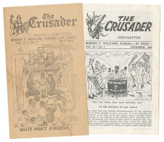 Item #11636 The Crusader (2 issues). Robert F. Williams