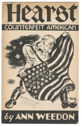 Item #11770 Hearst: Counterfeit American. Ann Weedon