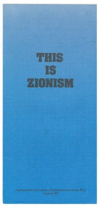 Item #11776 This Is Zionism