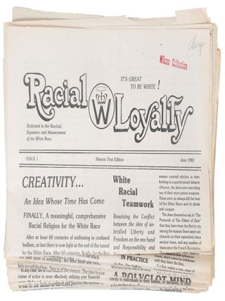 Racial Loyalty (44 issues. Ben Klassen.