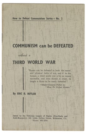 Item #12019 Communism Can Be Defeated Without a Third World War (How To Defeat Communism Series -...