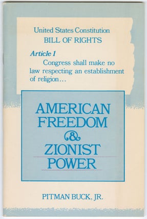 American Freedom & Zionist Power