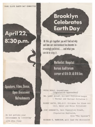 Item #12091 Brooklyn Celebrates Earth Day