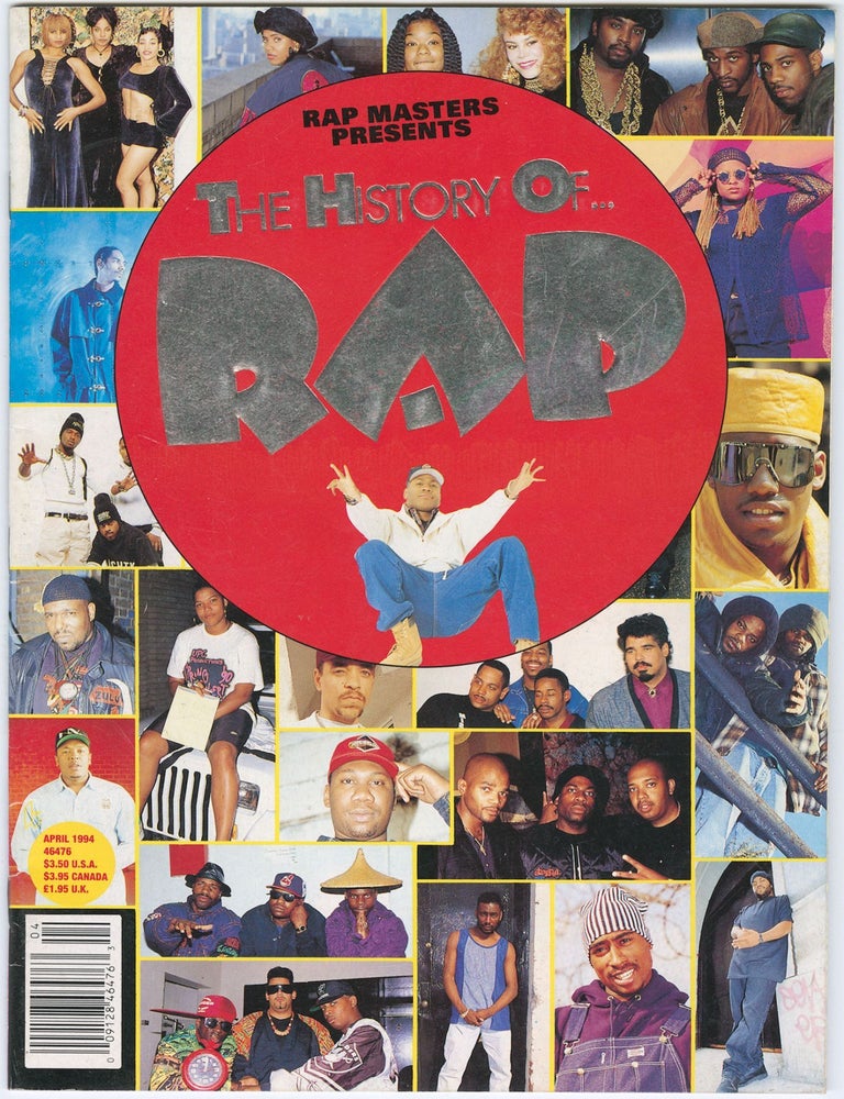 Item #12204 The History of Rap (Rap Masters, Vol. 7, No. 4, April 1994). Kate Ferguson.