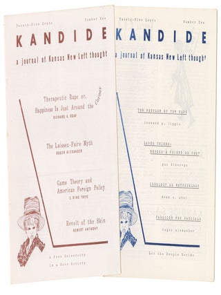 Item #12291 Kandide: A Journal of Kansas New Left Thought (first two issues