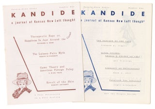 Item #12291 Kandide: A Journal of Kansas New Left Thought (first two issues